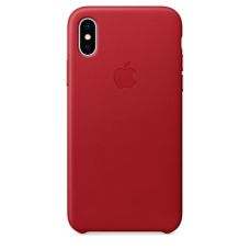 Чехол для iPhone Apple iPhone X Leather Case RED